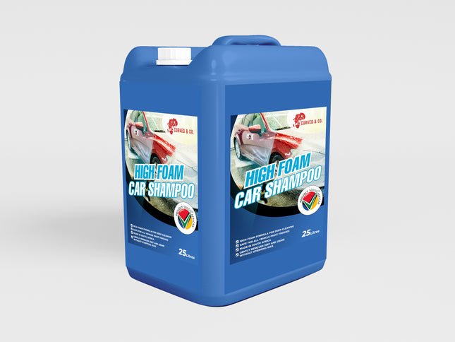 High Foam Car Shampoo 25 Litres - Curvedco
