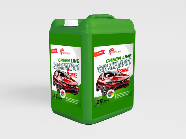 Curved & Co. Green Line Car Shampoo & Shine 25 Litres - Curvedco