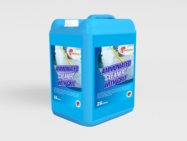Ammoniated Cleaner With Grit - Curvedco