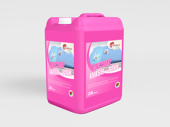 Enzyme Wash - Pink - Curvedco