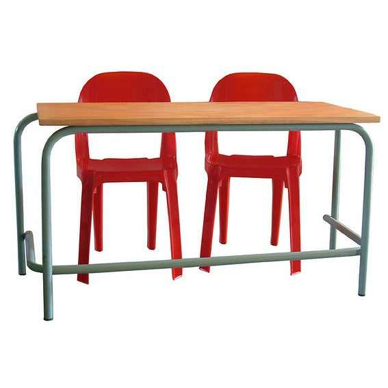 Double Primary Desk, Stackable - Curvedco