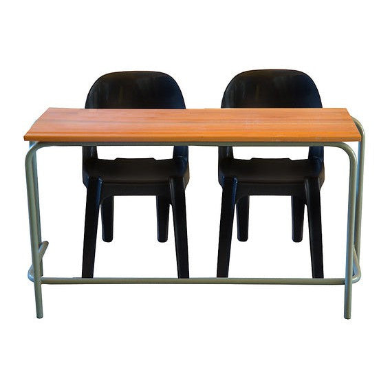 Double Secondary Desk, Stackable - Curvedco