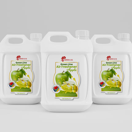 Curved & Co. Green Line Air Freshener Apple 5 Litres - Curvedco