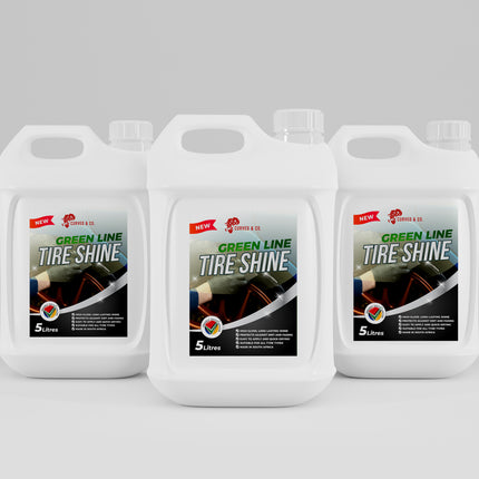 Curved & Co. Green Line Tyre Shine 5 Litres - Curvedco