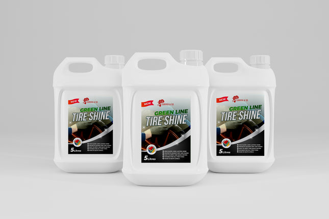 Curved & Co. Green Line Tyre Shine 5 Litres - Curvedco