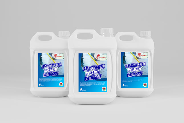 Ammoniated Cleaner With Grit - Curvedco