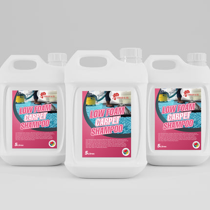 Low Foam Carpet Shampoo 5 litre - Curvedco