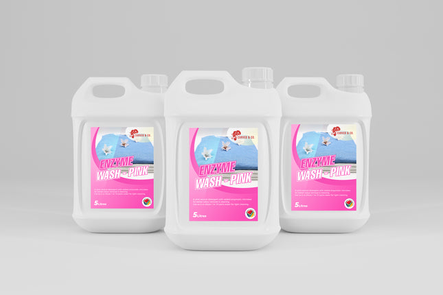 Enzyme Wash - Pink - Curvedco