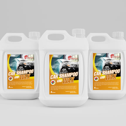 Blue Line Car Shampoo and Wax - Curvedco
