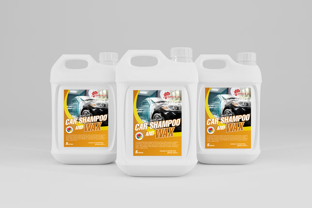 Blue Line Car Shampoo and Wax - Curvedco