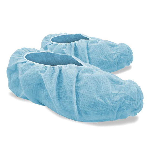 Shoe Covers Blue Disposable (100) - Curvedco