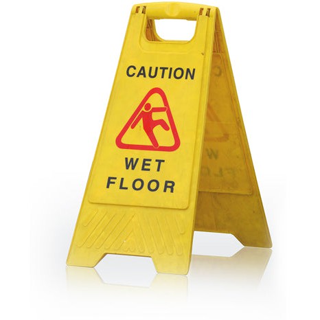 Wet Floor Sign - Curvedco